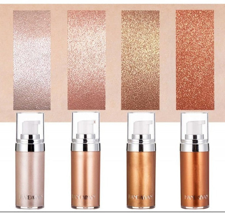 Skapa en solkysst glöd med återfuktande kroppsluminizer/bronzer som ger vacker lyster.