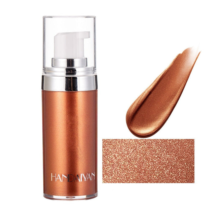 Lyxig skimrande highlighter som är en perfekt kroppsmakeup för strålande skönhet.
