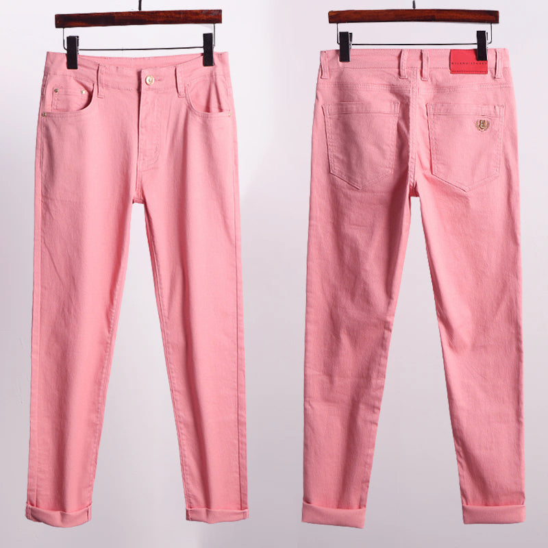 Mångsidiga slim fit stretchjeans för herr, perfekta för både vardag & finare tillfällen. Modern komfort.
