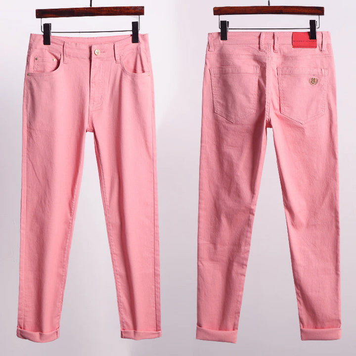 Mångsidiga slim fit stretchjeans för herr, perfekta för både vardag & finare tillfällen. Modern komfort.