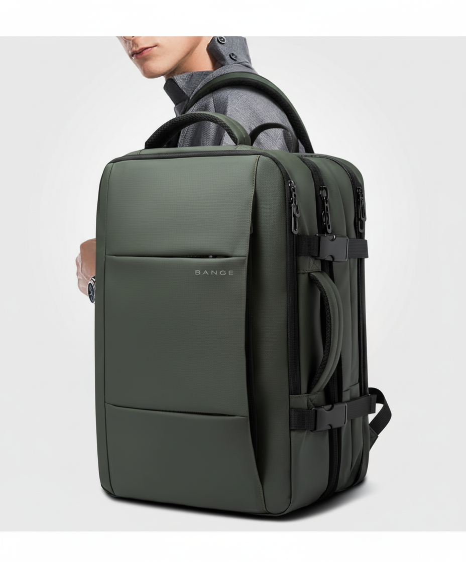 Slitstark unisex ryggsäck, en pålitlig väska för alla typer av resor och daglig pendling.