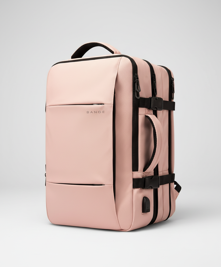 Optimal multifunktionell ryggsäck för resor, pendling och som laptopväska. Unisex och vattentålig design.