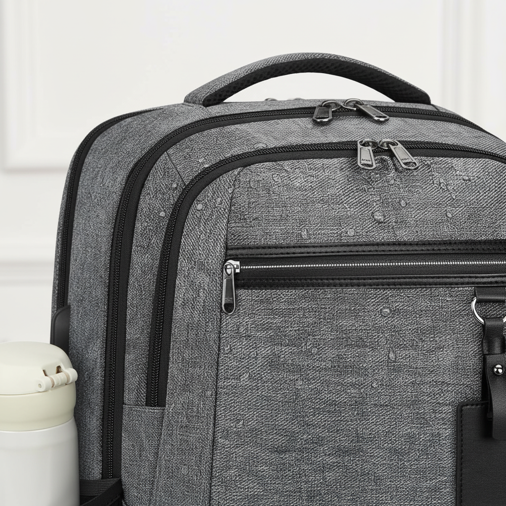 Smart LunchMate-ryggsäck med isolerat lunchfack. Vattentålig, perfekt för pendling & att hålla maten fräsch.