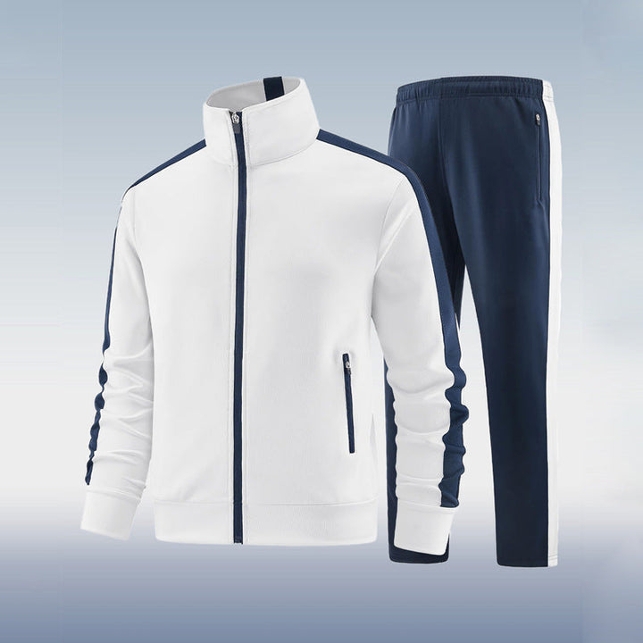 Herr sportset: Träningsoverall för en aktiv livsstil. Bekväma sportkläder för både träning och fritid.