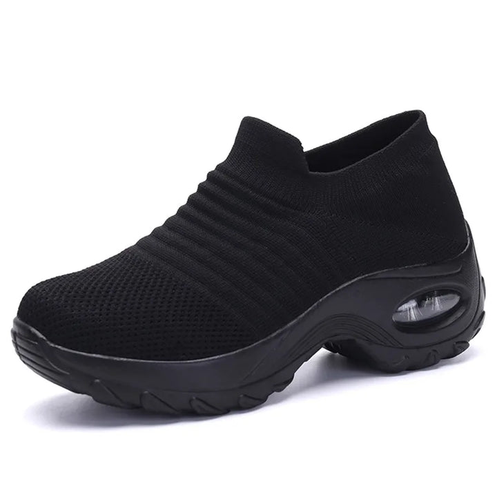 Trendiga plattformssneakers för kvinnor, perfekta vår- och höstskor för stil och komfort i vardagen.