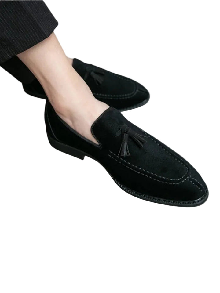 Stiliga italienska loafers för män, premiumläder. Tidlös design, passar avslappnade & formella tillfällen.