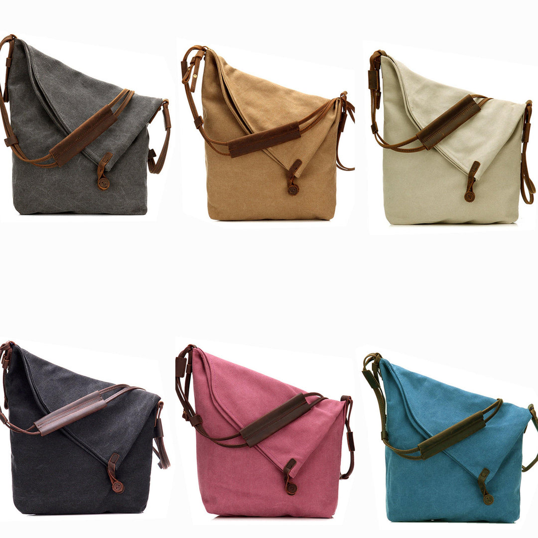 Bekväm och rymlig bohemisk crossbody-väska för kvinnor. Stilren axelremsväska, den perfekta modeaccessoaren för vardag.