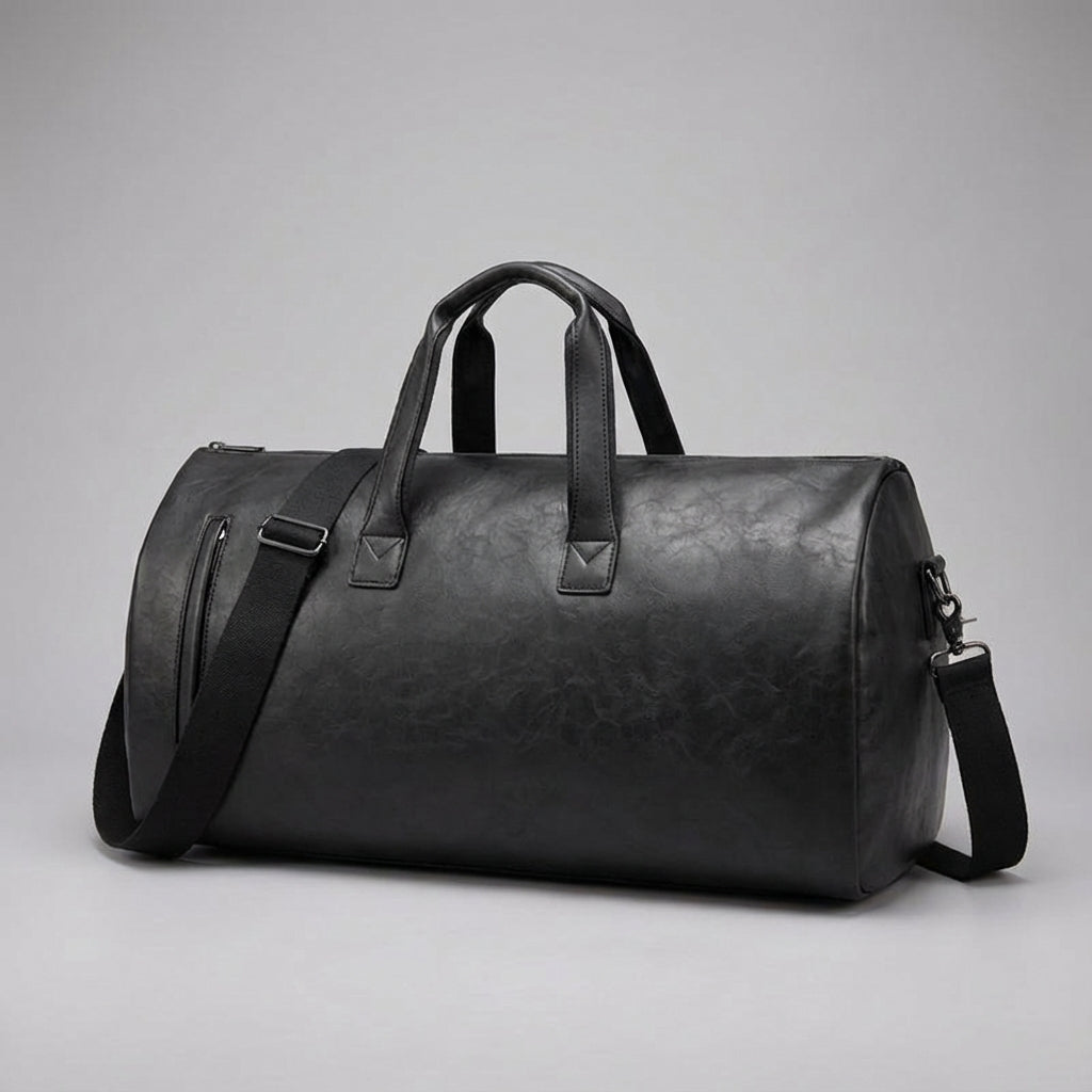 Organiserad Journeo weekendväska, brun unisex resväska. Optimal som handbagage för stilrena och smidiga resor.