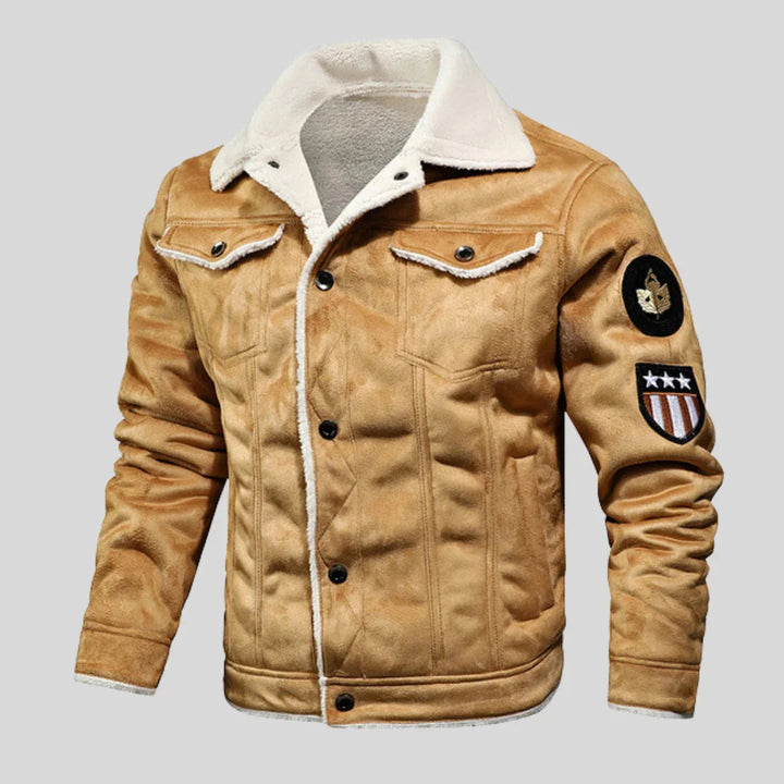 Skräddarsydd casual jacka för män. Modern design för en stilren och komfortabel vardagsoutfit.