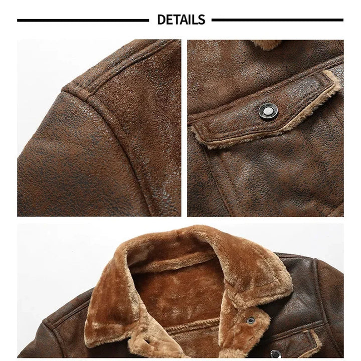 Modern herrjacka i casual stil. Polerad design som ger en skräddarsydd och stilren look.