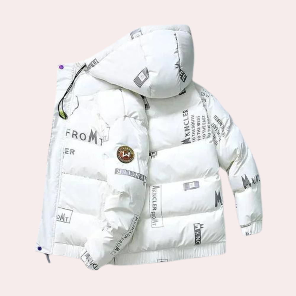 Mångsidig herrjacka. Stilren design som passar vinter, vår och höst. Vattentålig och bekväm.