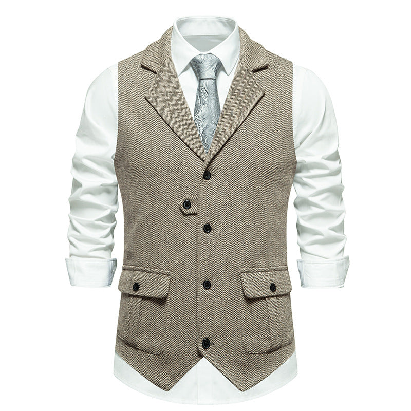 Herrväst som lyfter din stil, mångsidig för både smart casual och formella tillfällen. Elegant mode för män.