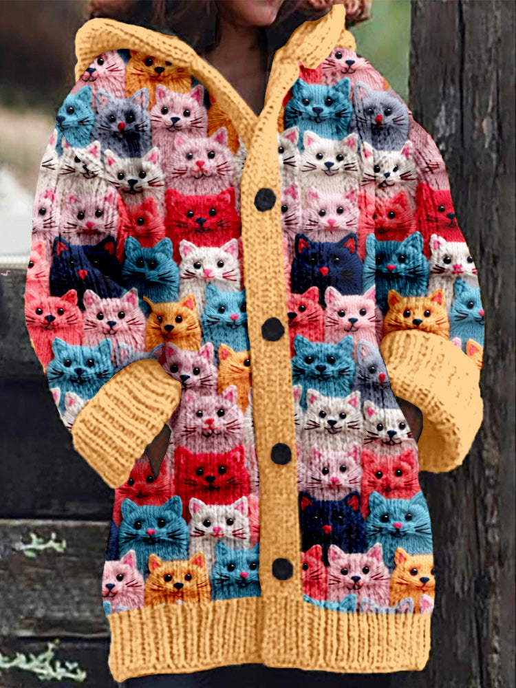 Trendig kvinnors cardigan i stilren design. Mångsidig långärmad kofta för mode och bekvämlighet.