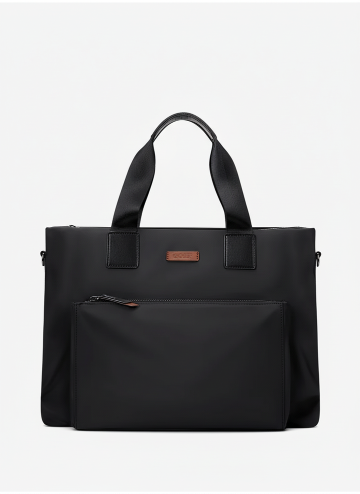 BizJack axelremsväska/handtagsväska, perfekt för laptop & organisation. En stilren datorväska för jobb & resa.
