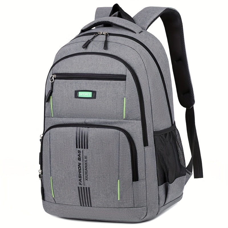 Professionell ryggsäck herr i minimalistisk design, perfekt för laptop och dokument. För den moderna mannen.