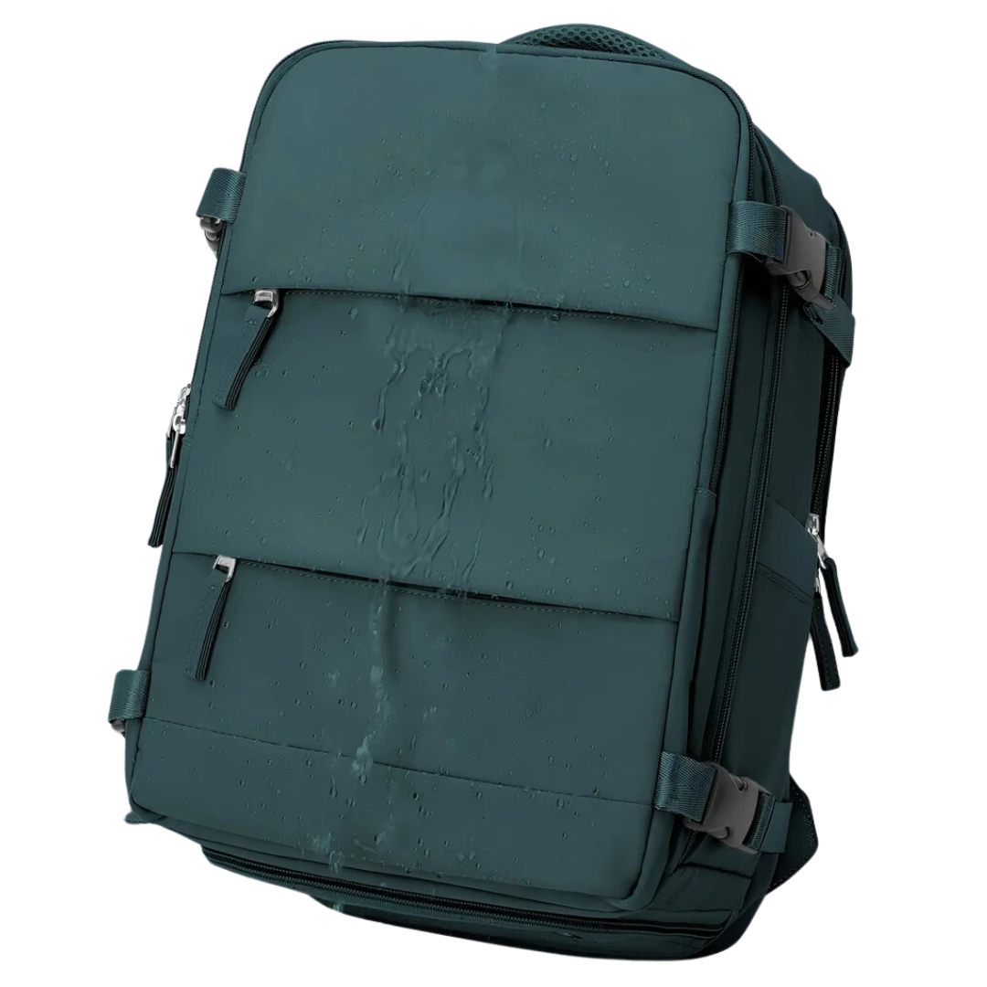 Unisex handbagageväska med stor kapacitet. Stilren ryggsäck för effektiv packning på weekend- och affärsresor.