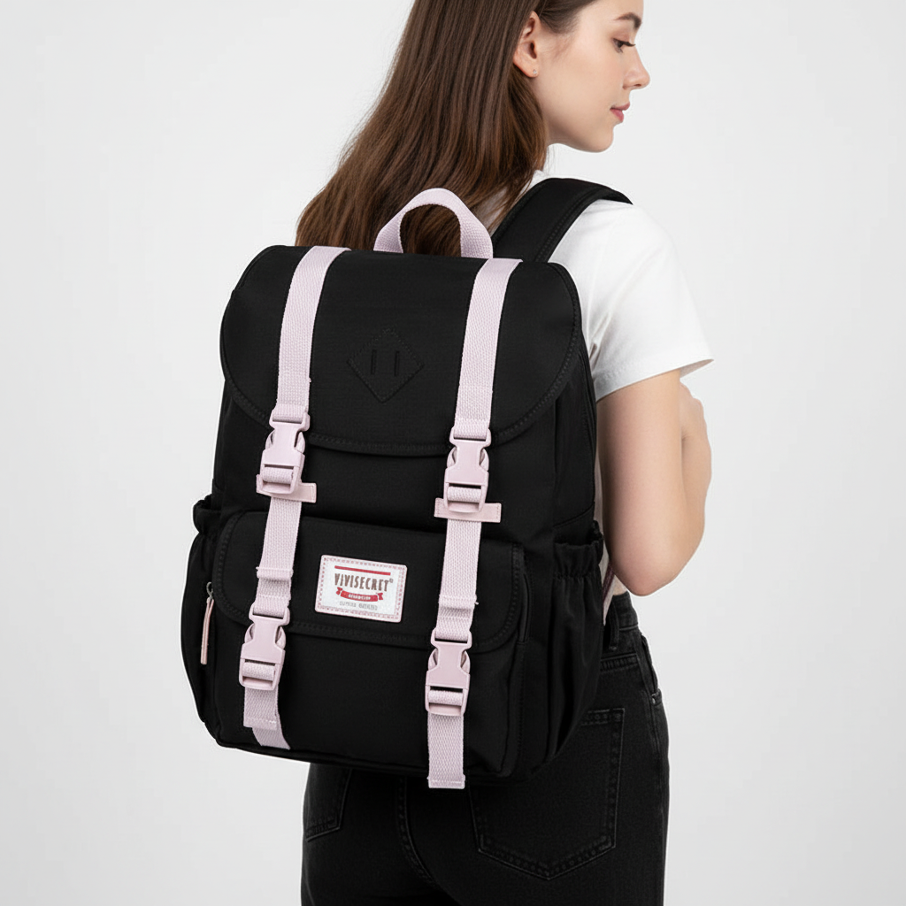 Slitstark vattentålig multifunktionell ryggsäck. Unisex, idealisk för alla väder och aktiviteter.