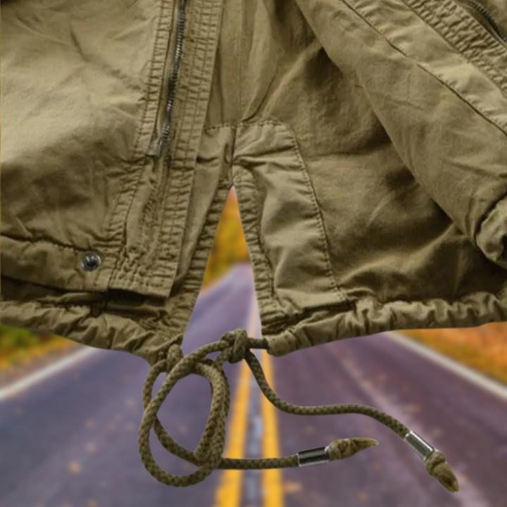 Mångsidig herrkläder: Stilren urban huvjacka som passar till casual looks och streetwear för herrar.