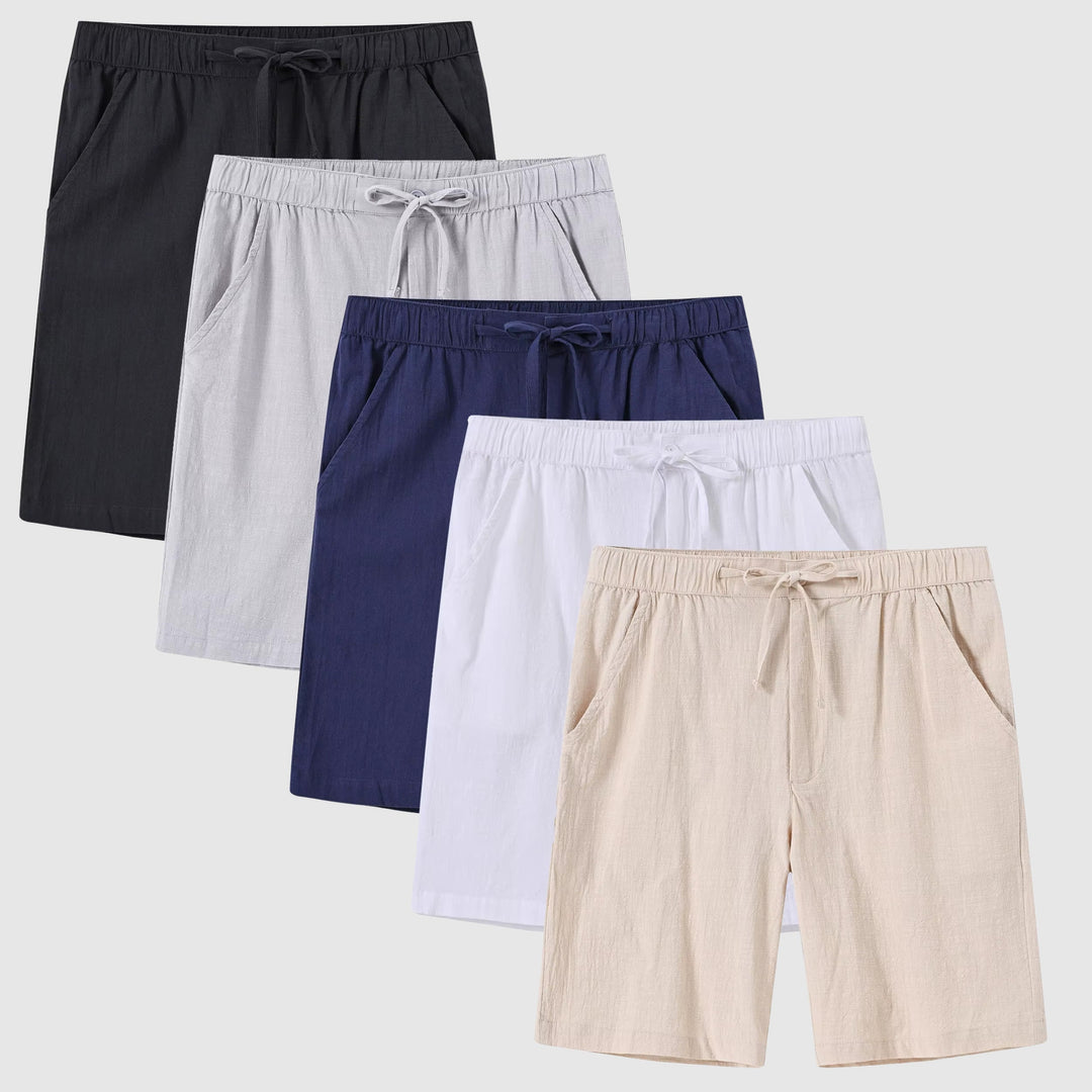 Bekväma fritidsshorts för herr. Stilren design med medelhög midja för sommarens alla tillfällen.