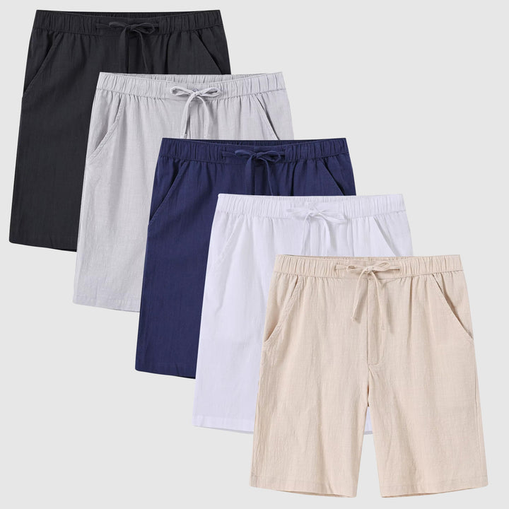 Bekväma fritidsshorts för herr. Stilren design med medelhög midja för sommarens alla tillfällen.