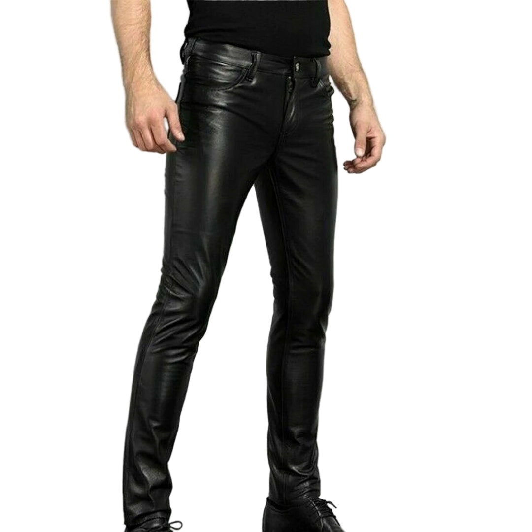Stilrena herr slim fit byxor i tidlös design, perfekta för smart casual och vardag. Moderna och bekväma chinos.