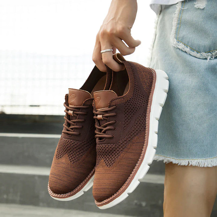 Stilrena Herr Sneakers Urban Chic, bekväma fritidsskor i lättvikt för vardagsbruk. Modern design.