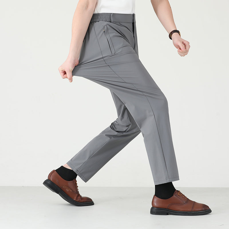 Herrbyxor med modern design och stretch för en stilren look och utmärkt komfort.