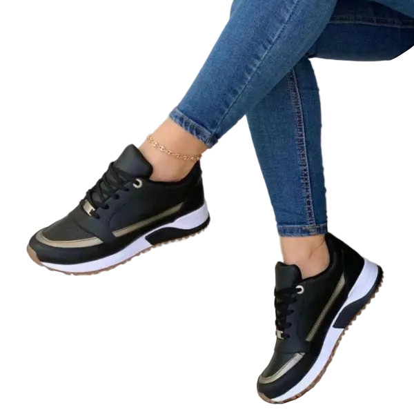 Stilrena vita damsneakers, bekväma för aktiv vardag. Perfekta fritidsskor för vår och sommar.