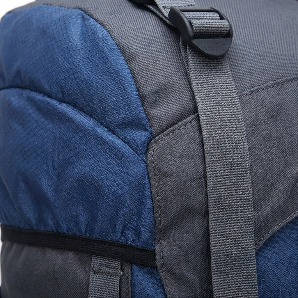 Rymlig unisex ryggsäck 60L för camping, vandring och resor. Idealisk för friluftsliv och äventyrspackning.
