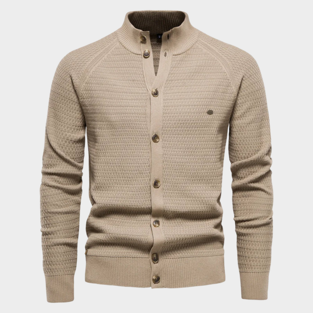 Svart herrjacka för modern man. Elegant vinterjacka eller höstjacka, tidlös stil och optimal komfort.