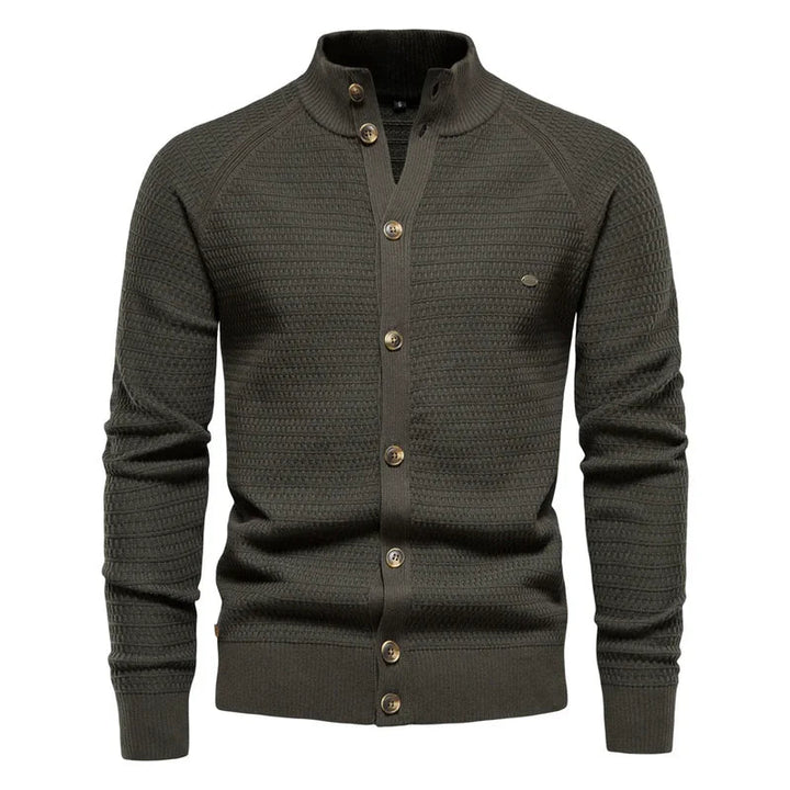 Brun herrjacka, värmande höstjacka/vinterjacka. Komfortabel och modern stil för den medvetne mannen.