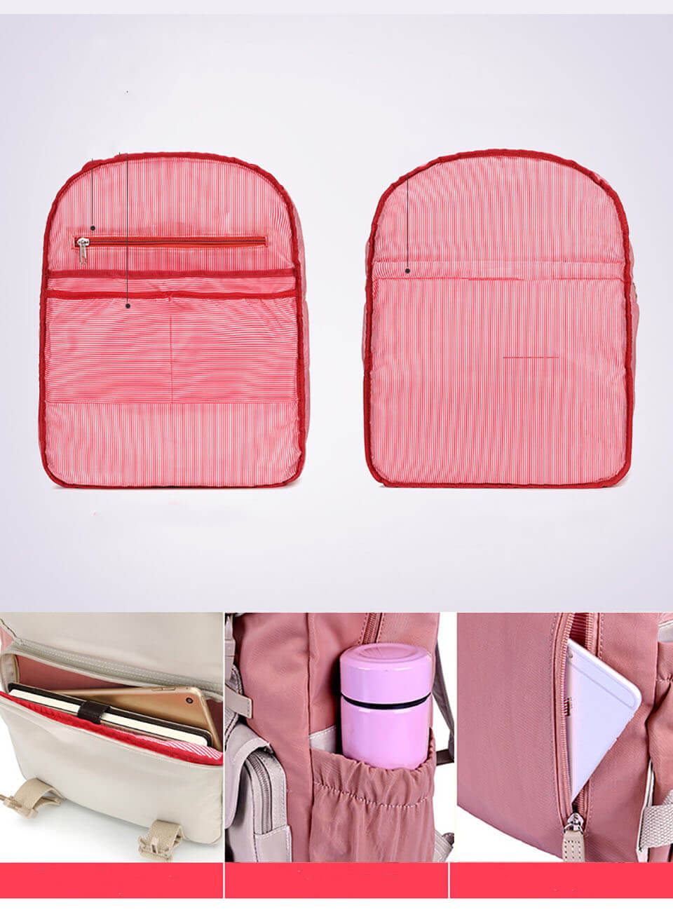 Flexibel unisex ryggsäck för dam/herr. Svart weekendväska & vardagsryggsäck i ett.