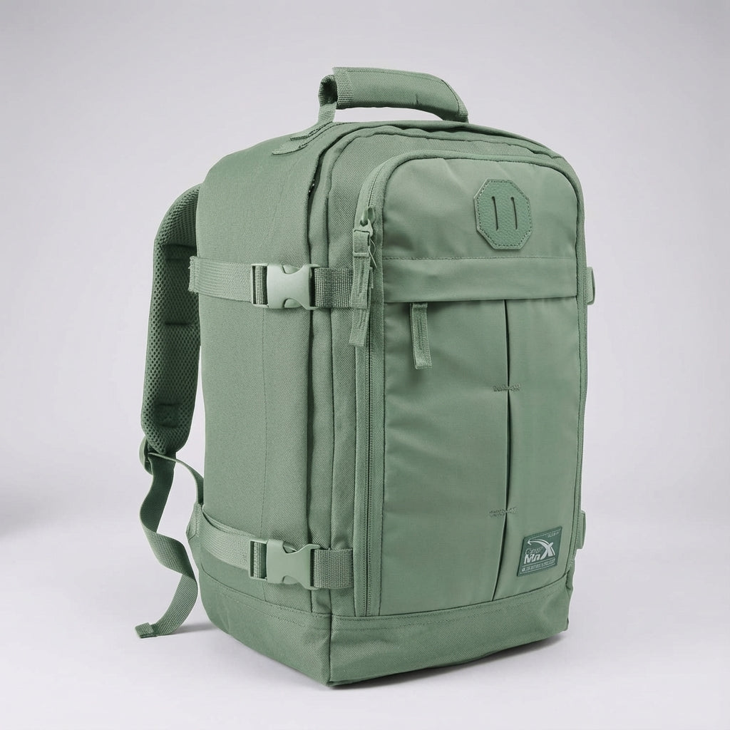 Mångsidig 30L ryggsäck för resenärer, fungerar som både handbagage och weekendväska.