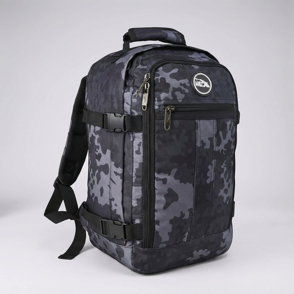 NomadLite 30L ryggsäck med vadderat laptopfack, skyddar teknik som handbagage.