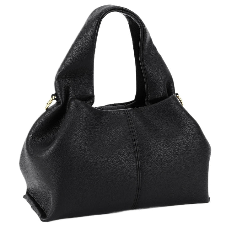 Grön rymlig crossbody väska för dam i konstläder. Mjuk vintage stil axelväska, perfekt som vardagsväska.