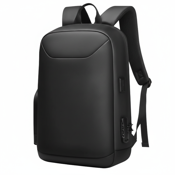 Skyddande laptopryggsäck, perfekt som reseryggsäck eller skolryggsäck med säker laptopficka.
