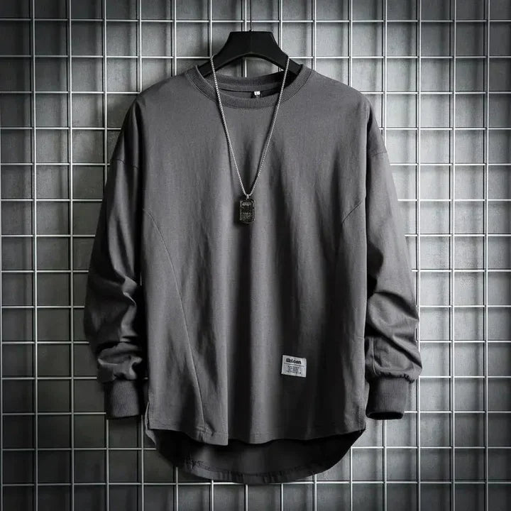 Bekväm oversized hoodie med avslappnad passform, perfekt som lagerplagg för vardagsmode.