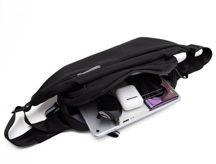 Vattentät herr fanny pack för säkra utomhusaktiviteter, löpning, vandring och cykling.