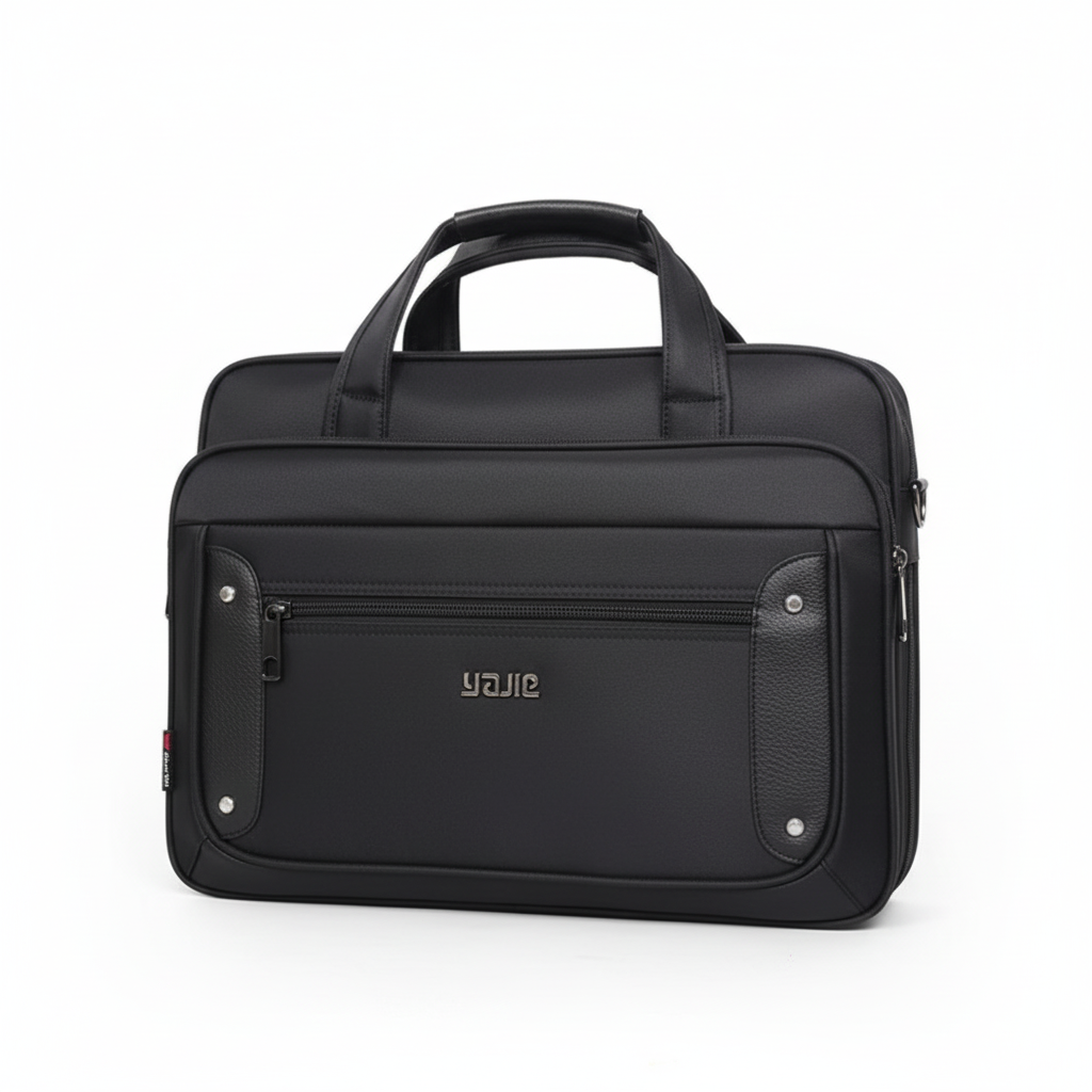 Stilren WorkEase datorväska, organiserad för laptop och arbetsmaterial. En elegant kontorsväska.