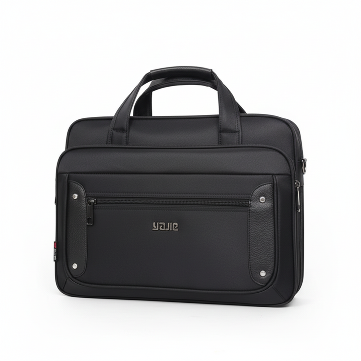 Stilren WorkEase datorväska, organiserad för laptop och arbetsmaterial. En elegant kontorsväska.