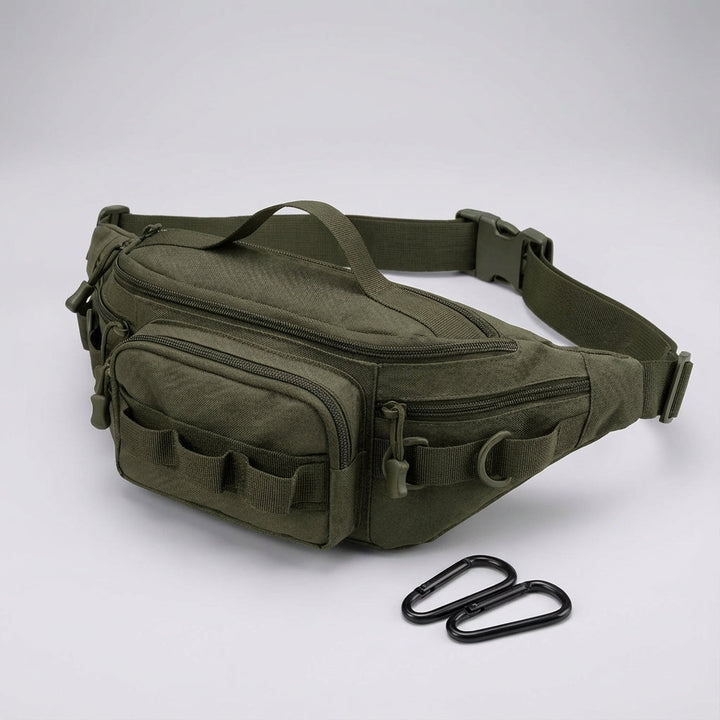 Kompakt taktisk RangerPack midjeväska för EDC & vardag. Funktionell, organiserad & unisex design.