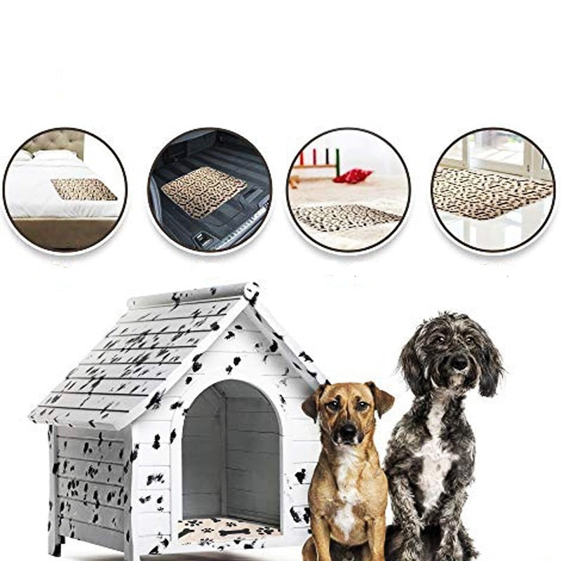 Stor återanvändbar hund kissdyna, effektiv för valpar och äldre hundar. Håller hemmet rent.