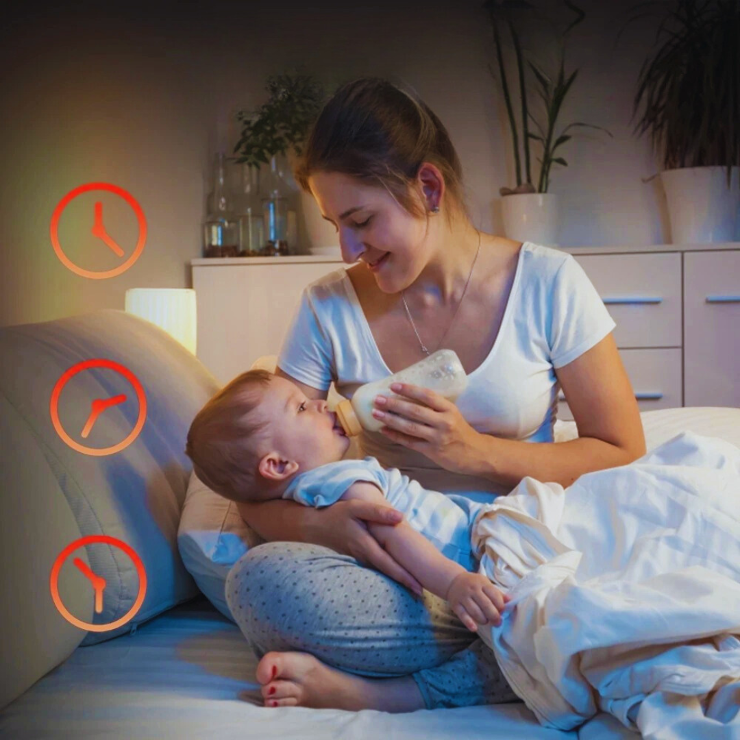 Digital video babyvakt med infrarött mörkerseende för övervakning i mörker
