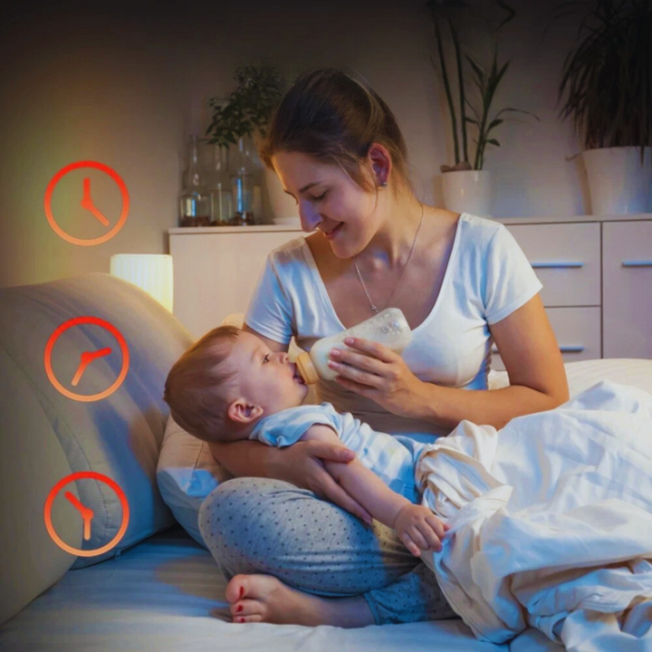Digital video babyvakt med infrarött mörkerseende för övervakning i mörker