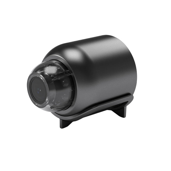 Skydda ditt hem med denna mini HD WiFi inomhuskamera. Erbjuder smart rörelsedetektion och klar nattseende.