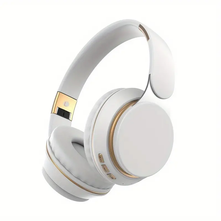 Trådlösa Bluetooth over-ear hörlurar, kristallklart ljud för musik. Hög komfort & lång batteritid för dagligt bruk.