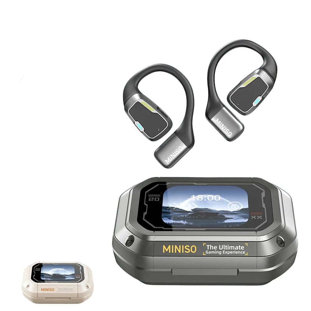 Trådlösa in-ear sporthörlurar för träning. Vattentåliga med bekväm passform och lång batteritid.
