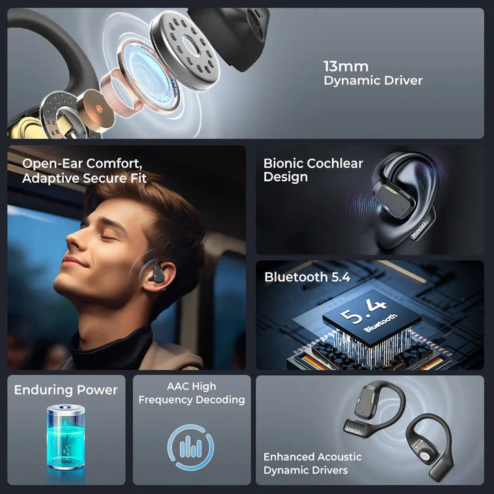 Gaminghörlurar in-ear trådlösa för uppslukande ljudupplevelser. Lång batteritid och Bluetooth.