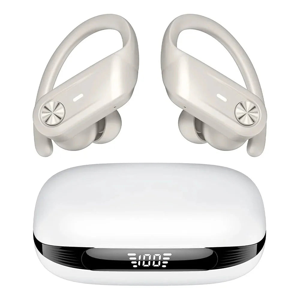 Robusta trådlösa in-ear hörlurar, IPX7 vattentåliga för all aktiv träning. Lång batteritid för din aktiva livsstil.