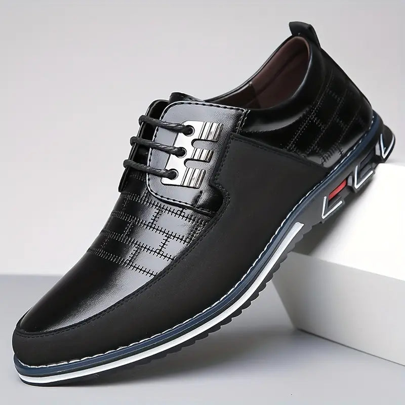 Trendiga herrsneakers i stilren design, perfekta för vardagsbruk. Bekväma och lätta casual skor med snörning.